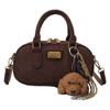 Portable Bowling Boston Bag Women's 2025 New Autumn and Winter Light Luxury Niche High-end Messenger Pillow Bag