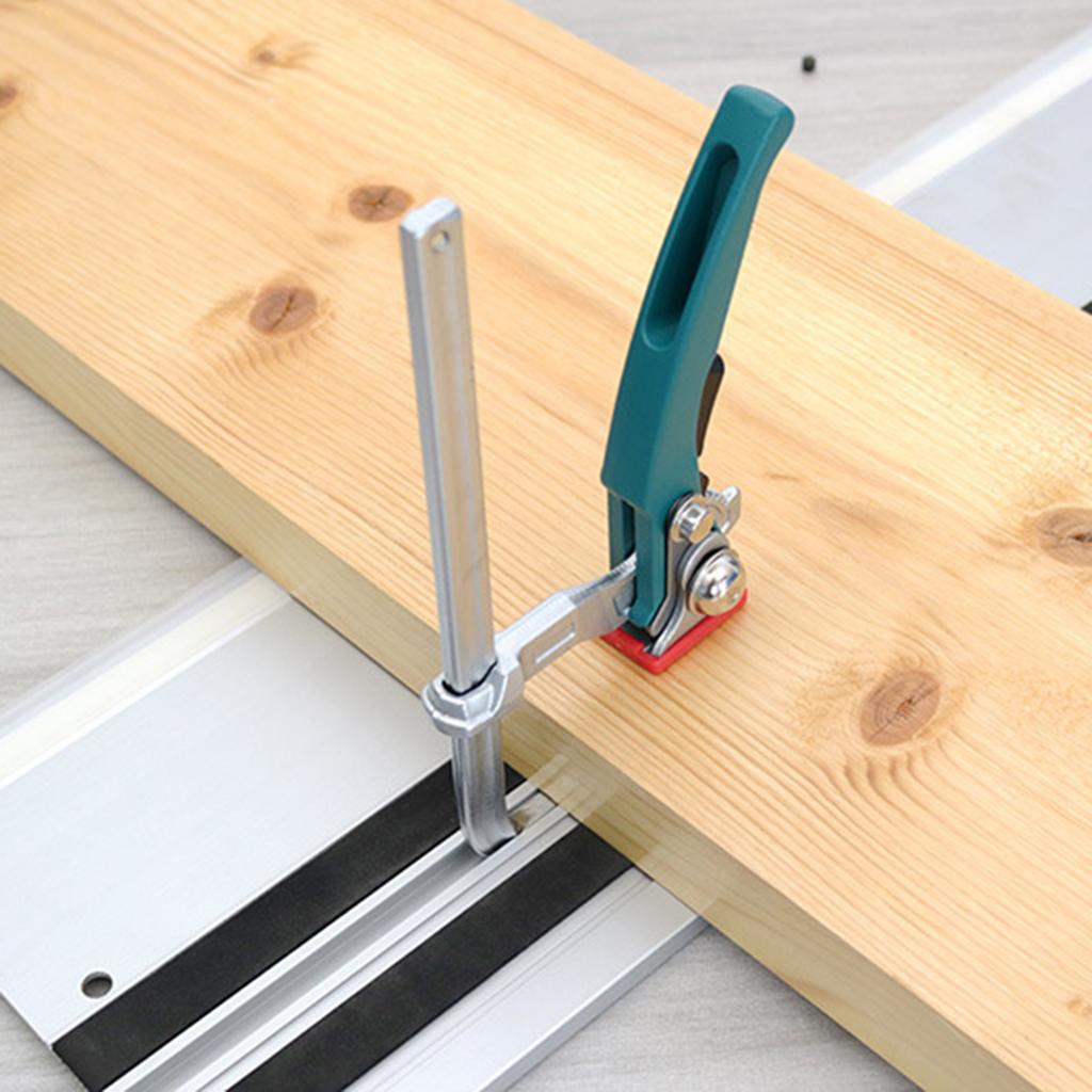 200mm Clamping Replacement for Multifunction Tables Adjustable Quick Clamps Stainlesses Steel Table Press Holders