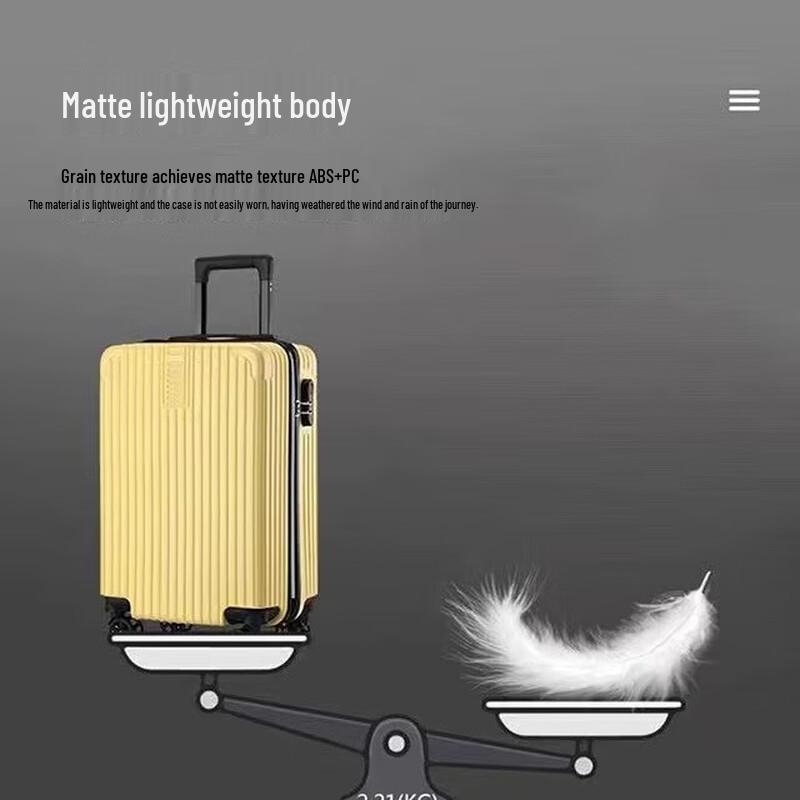 Li Shen PC Reißverschluss Handgepäck Spinner Koffer