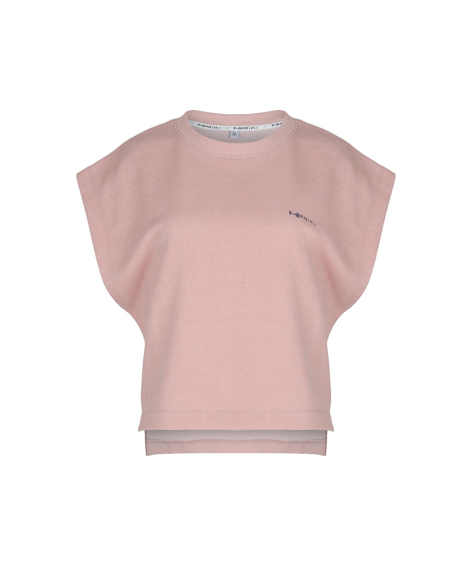 Candini Light Pink Pigment Sleeveless T-Shirt
