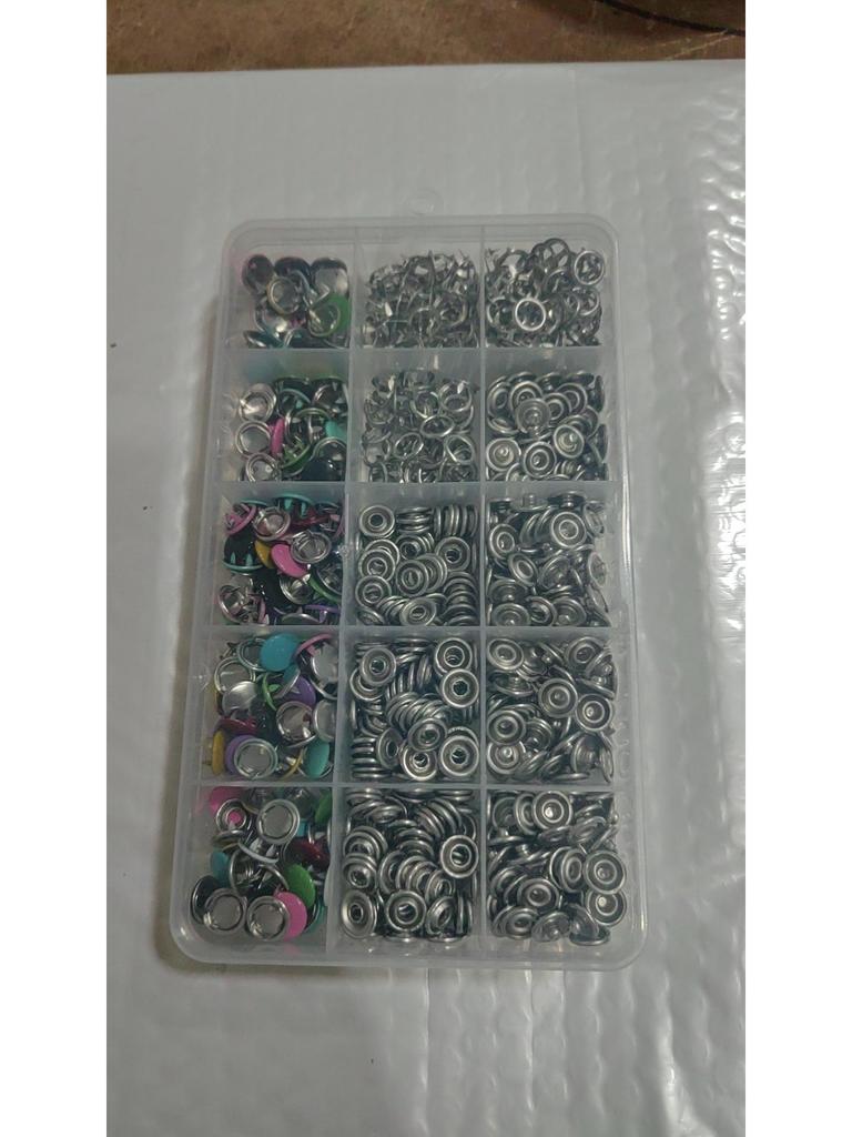 Five-Claw Snap Hand-Press Tool Set: No-Sew Pliers for Male-Female Snap Rivet Buttons