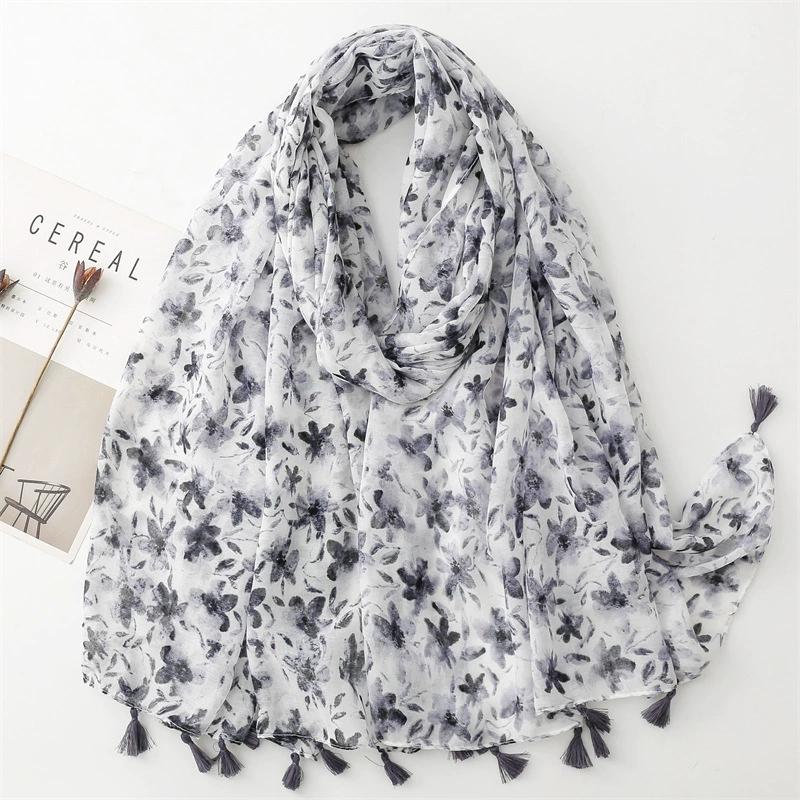 Bohemian Ethnic Style Sunscreen Scarf Beach Shawls Arabian Scarf Middle East Dubai Turkey Palestinian Hijab Scarves