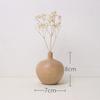 Vase Small Figurine Wooden Handicraft Home Decoration Wooden Product New Chinese Style Flower Arrangement Vase Flower Vase