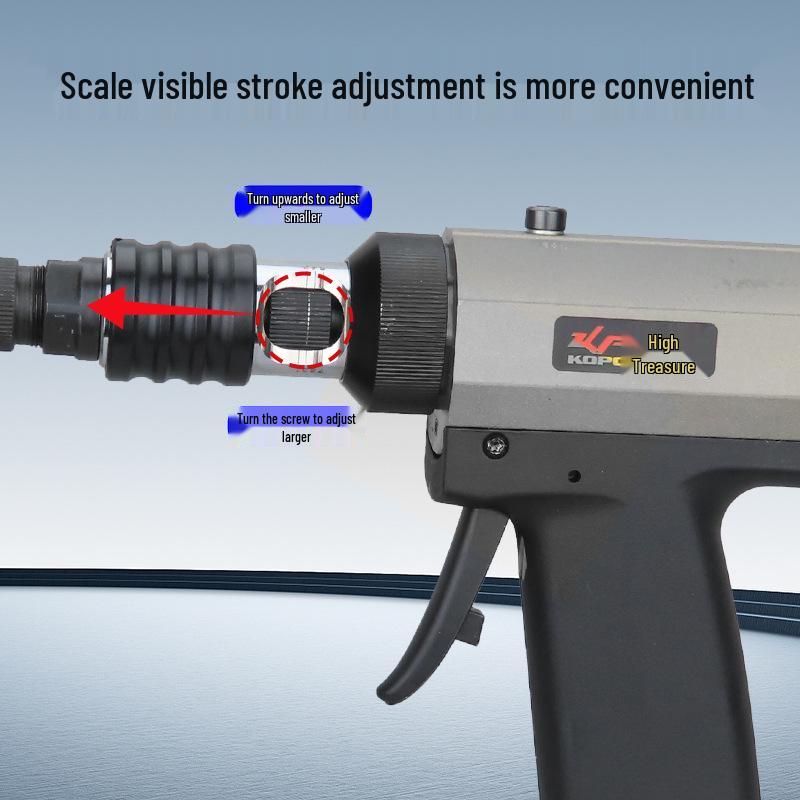 Gaobao Industrial-Grade Fully Automatic Pneumatic Rivet Nut Gun: M3-M8 Riveting Tool