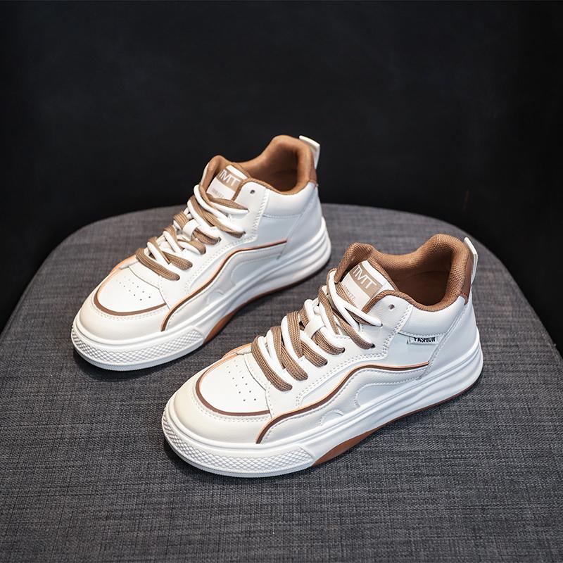 

Мода 2024 Весна и Осень Новые Женские Повседневные Плоские Однотонные Дышащие Кроссовки На Шнуровке 40 хаки