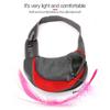 Tragbare Haustier Katze Hund Hüfttasche Haustier Rucksack Verstellbarer Hunderucksack Weiches Netz Katzentragetasche Haustierzubehör