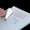 100Pc Blank Security Seal Tamper Proof Warranty Void Label Stickers Matte Silver