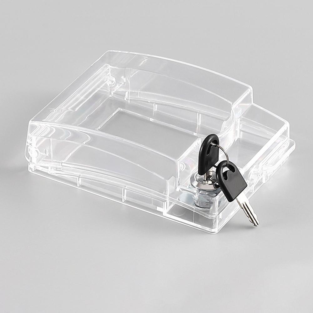 Wodoodporna Zamykana Puszka Gniazdka z Kluczem Osłona Ochronna do Gniazdek Elektrycznych w Łazienkach Kuchniach i na Zewnątrz