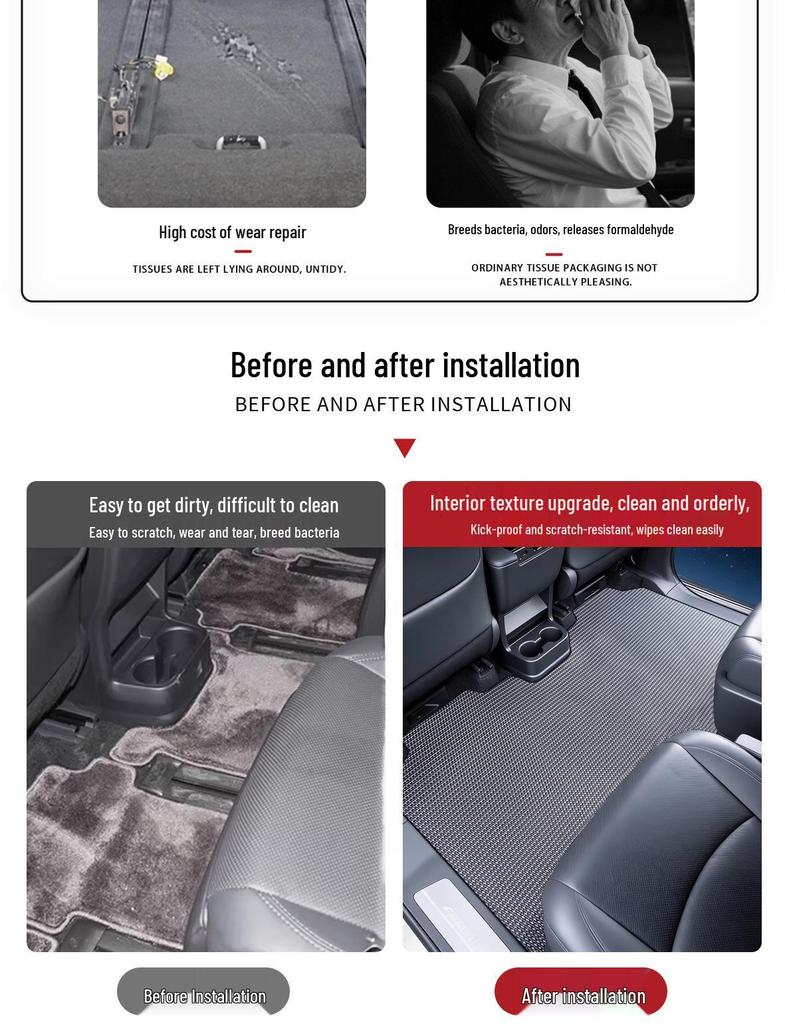 Vast Starry Sky: New Carbon Fiber Woven Floor Mats for Sienna Granvia