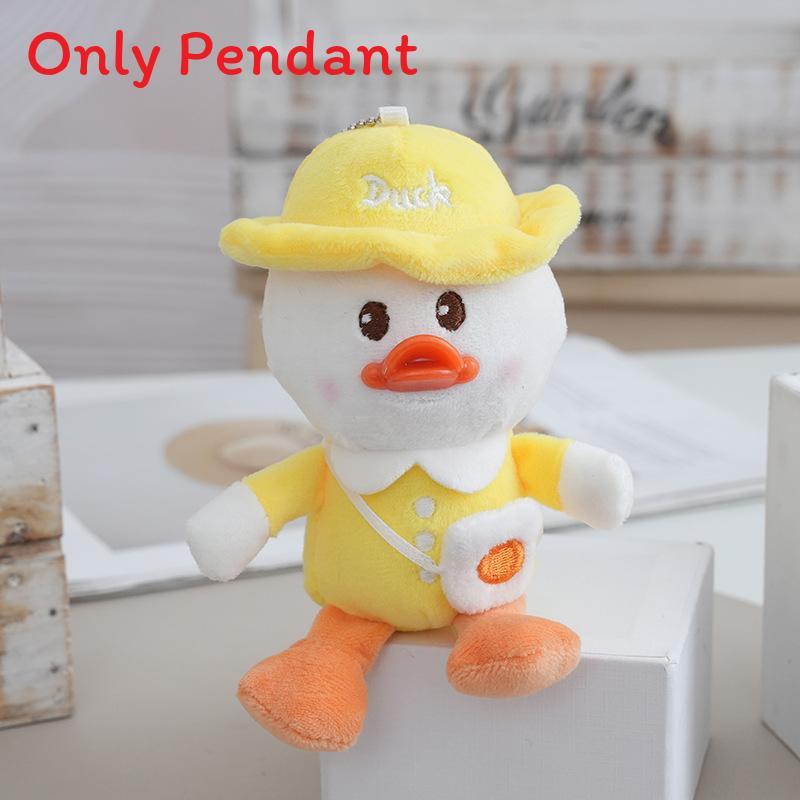 Plush Duck Keychain With Hat For Kids And Adults Perfect Gift Accessory