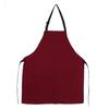 Avental unissex impermeável com alças e bolsos sem mangas para cozinha e churrasco