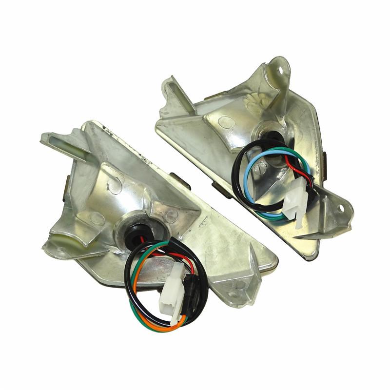 Waase For Kawasaki Ninja ZX6R ZX636 ZX-6R ZX-636 2013 2014 2015-2021 Front Turn Signals Blinker Flashing Indicator LED Light