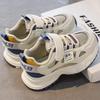 Boys shoes 2025 summer new children's mesh breathable sports shoes medium and older boys autumn casual dad shoes