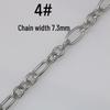 Stainless Steel Geometric Minimalist Bracelet Necklace Chain Jewelry