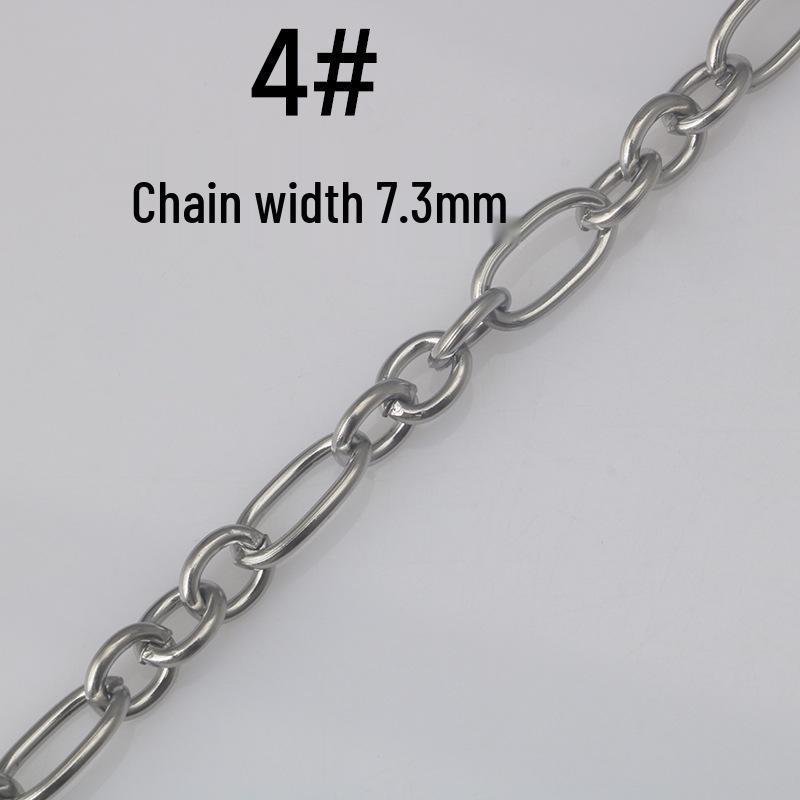 Stainless Steel Geometric Minimalist Bracelet Necklace Chain Jewelry