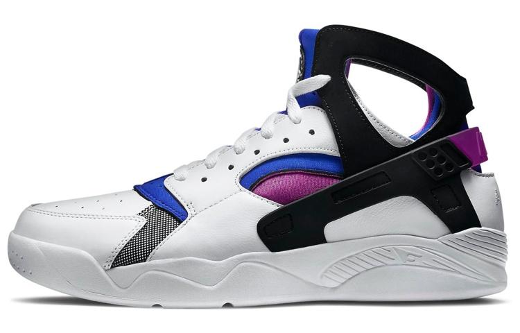 Nike Air Flight Huarache Og White Bold Berry 2014 686203-100 38.5