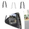 Car Styling Body Cover Trim ABS Front Head Fog Light Hood Lamp Frame Sticker Eyebrow For Hyundai Tucson L    2024