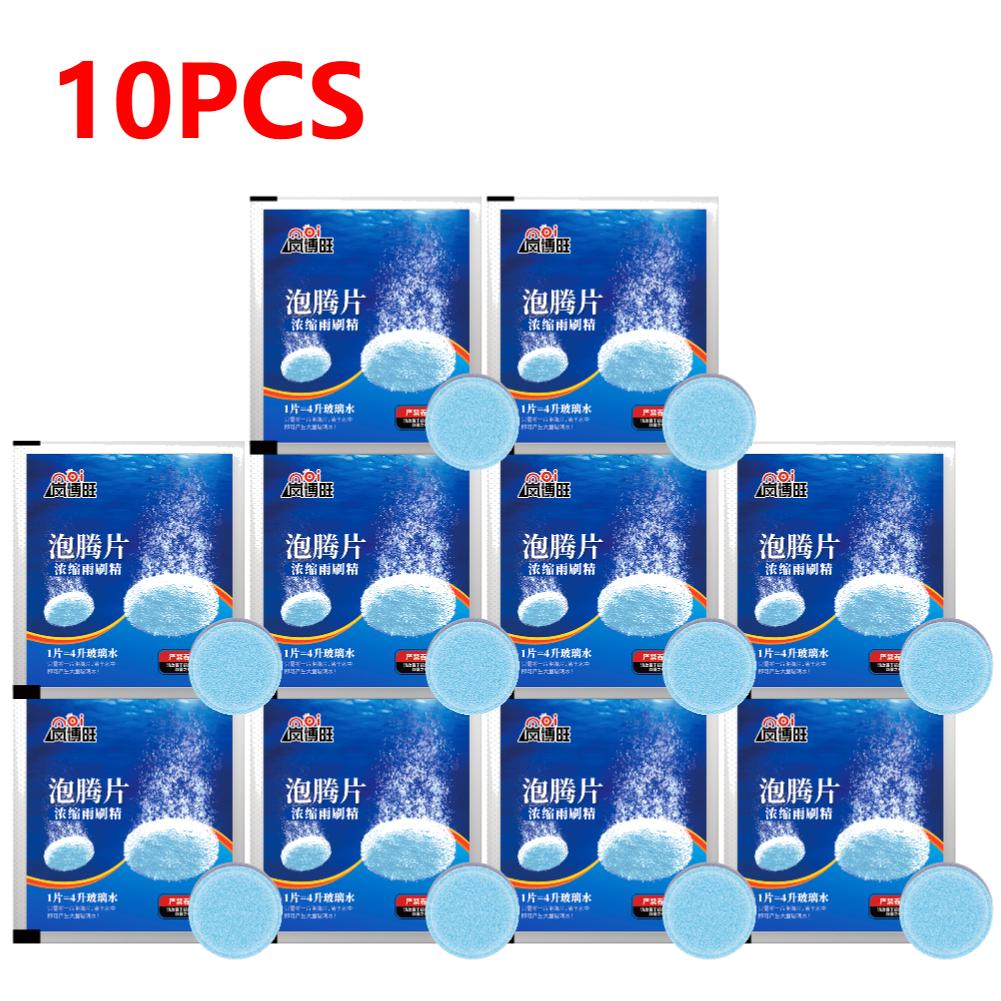1-40Pcs Solid Car Windshield Cleaner Effervescent Tablet Auto Wiper Glass Solid Windshield Cleaning Tool Tablets Car Accessories