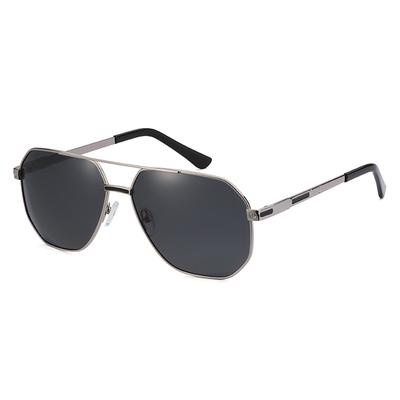 Heren Gepolariseerde Zonnebril Breed Maat Aviator Stijl 5051