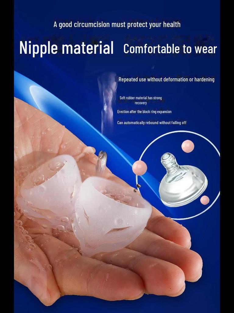 Nine-Color Life Male Enhancement Ring: Anti-Recovery Lock for Foreskin Management and Adult Use