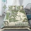 Ginko Duvet Cover Set King Queen Double Full Twin Single Size Bed Linen Set