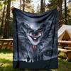 1PC IT Clown Horror Outdoor Blanket Lightweight Flannel, Soft & Warm, All-Season, Outdoor, Camping, Living Room, Office,  L1106029