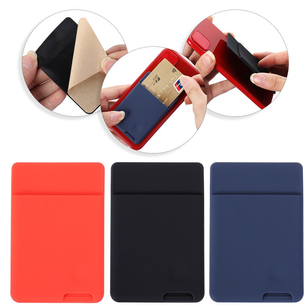 

Card Bags Card Pocket Phone Stickers Cellphone Pocket Sticker Phone Back Pocket Phone Card Holder