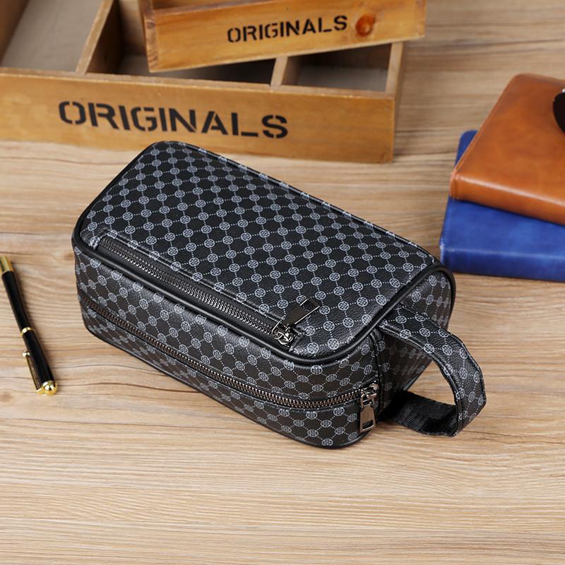 Módní pánská brašna přes rameno Square Crossbody kabelka Business Kabelka Spojky Peněženka Business Men Tašky PU vysoká kvalita