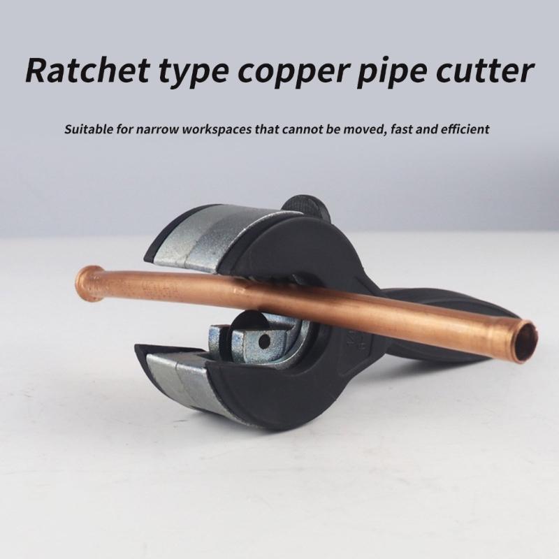 Ratchet PVC Pipes Cutter Tube Cutter for Plumbing Home Repair Pipes Cutter Stainless Steel Pipes Cutter Pipes Cutter