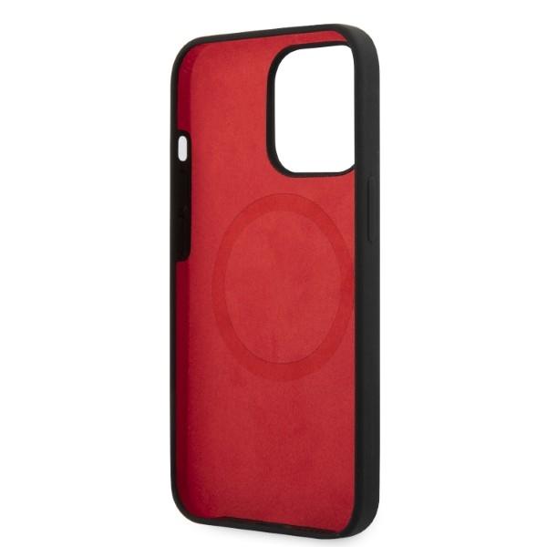 Ferrari Fessihmp13Lbk Iphone 13 Pro / 136,1 Czarny/Black Hardcase Silicone Magsafe
