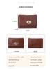 New Women's High-Capacity Bi-Fold Leather Wallet with Multi-Card Slots and Coin Purse