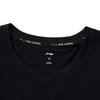 Li Ning Running Series Solid Color Round Neck Comfortable Breathable Versatile Wind Tunnel Breathable Short Sleeve T-Shirt Men T-Shirts ATSV083-1