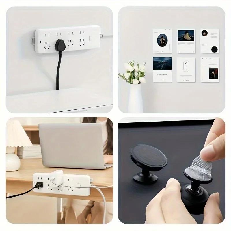 48 Pieces of transparent mesh nano traceless glue double-sided high-viscosity nano traceless transparent tape