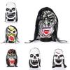 Horror Skeleton Ghost Mask Headwear Halloween Masquerade Costume Latex Props