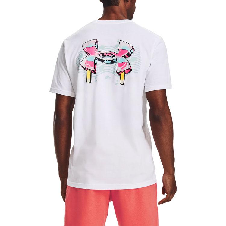 Under Armour T Shirt Men's White 1361678-100
