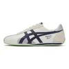 ONITSUKA TIGER Runspark Komfortable Støtdempende Pustende Lettvekt Lav Topp Fritid Løpesko Unisex sneaker Hvit Blå 1183B480-103