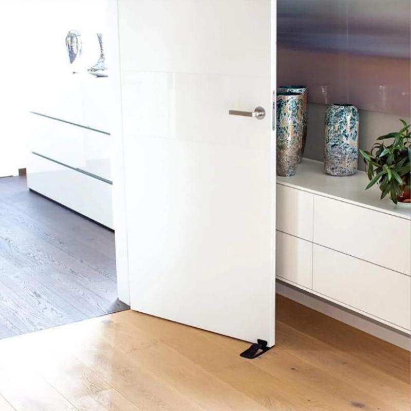 Multifunktions-Türstopper, Sicherheitsschutz, kreativer Türöffner, keilförmiger Halter, sicherer Boden-Türstopper