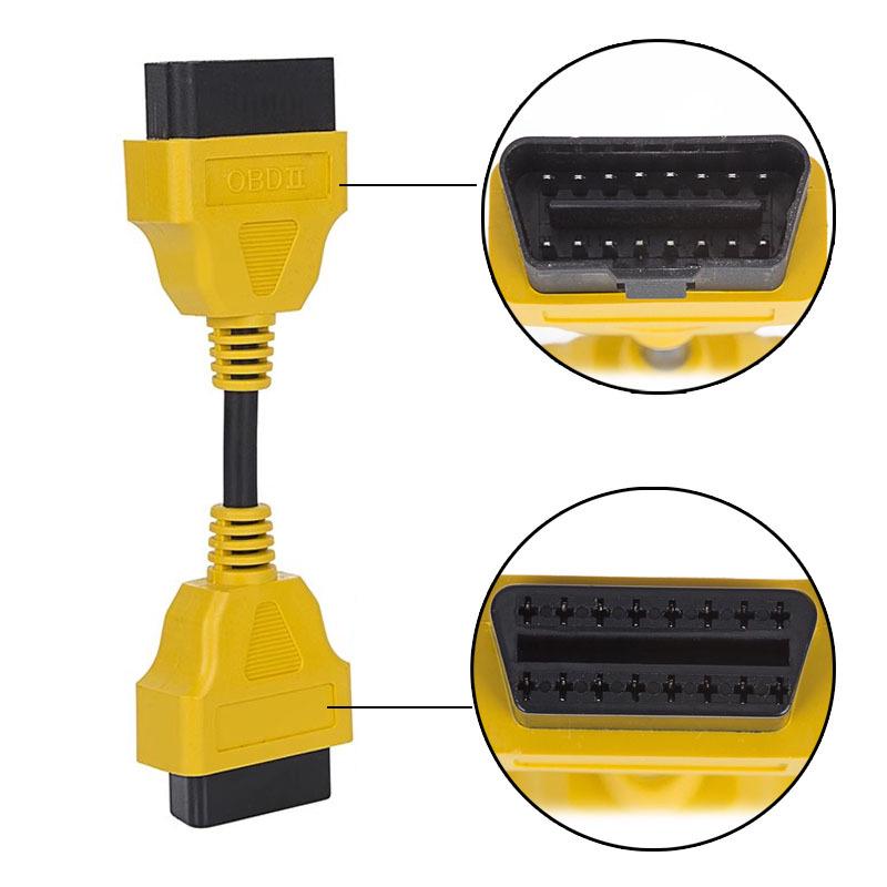 OBD2 16-Pin Male to Female Extension Cable for Launch 431 Diagnostic Tool