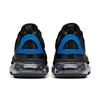 Anta Comfortable Slip-Resistant Durable Low-Top Running Shoes Men Sneakers Black Blue 912125503-4