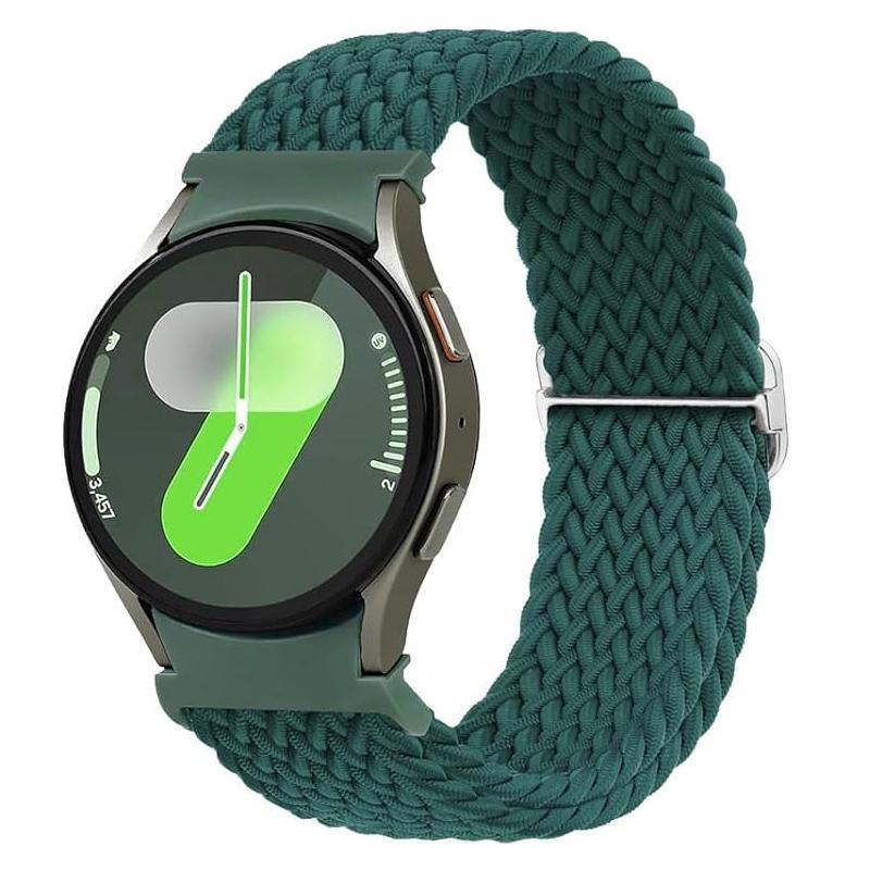 Band For Samsung Galaxy Watch 7 FE 5 Pro 4 6 Classic 44mm 40mm No Gaps Braided Wrist Sport Bracelet Correa Galaxy Watch 7 Straps