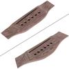 1 Set Guitar Bridge Set Multipurpose High Stability Adjustable Acoustic Guitar Rosewood Bridge