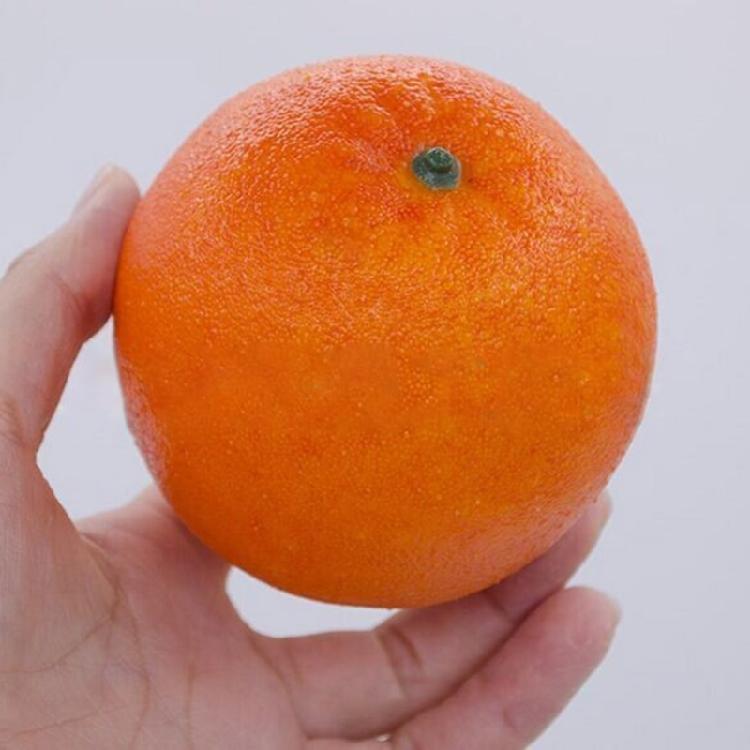 Decorative Artificial Orange Plastic Fruit Craft for Orange Partys Decors