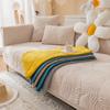 European Sofa Cover Universal Solid Color Sofa Towel Covers Slip Resistant Couch Cover Sofa Towel For Living Room Decor
