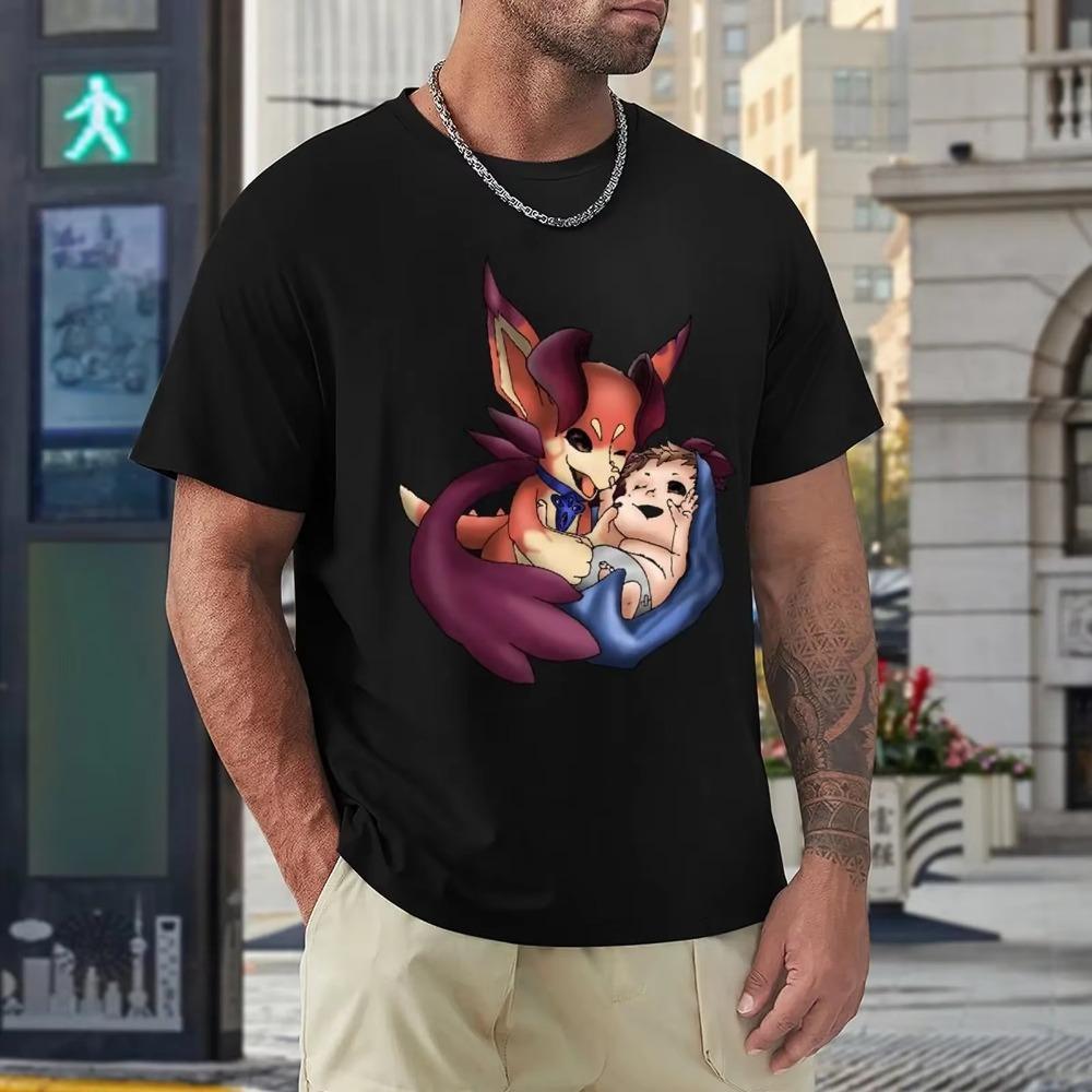 Fresh Vyrn Final Fantasy For Sale T-shirt  Movement T-shirts Novelty Cool Aactivity Competition USA Size