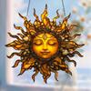 1Pc Sun Goddess Hanging Decoration Pendant Wind Chime Suncatcher Home Window Ornament Garden Decor Car Interior Decoratio