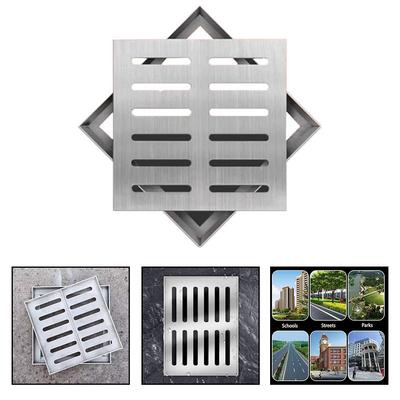 Innovative Square Drain Cover with Enhanced Load Bearing Capability for Patios