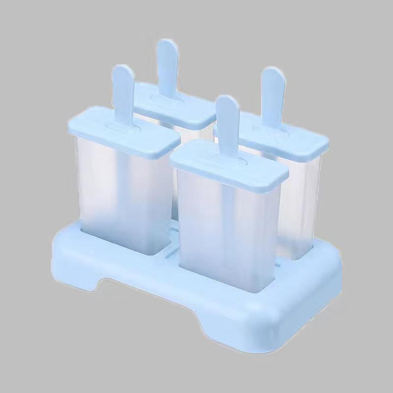 Flexible Silikon-Eis am Stiel-Formen, leicht zu lösen, BPA-frei, wiederverwendbar, Eisbereiter für die Heimküche, DIY-Snack