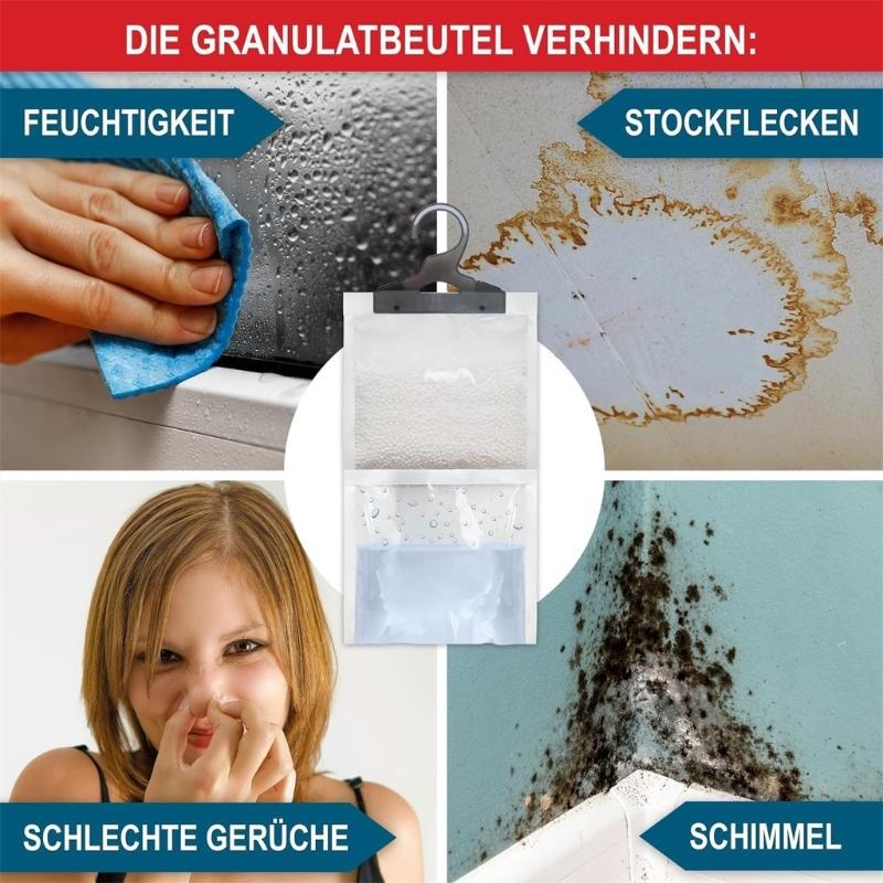 10pcs Wardrobe Dehumidifier Bags Moisture Absorber Eliminate Moisture, Mold, and Odors Protect Clothes from Dampness