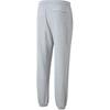 Puma Classics Logo Print Elastic Cuff Slim Fit Sweatpants Knit Joggers Men Bottoms Grey 535261-04