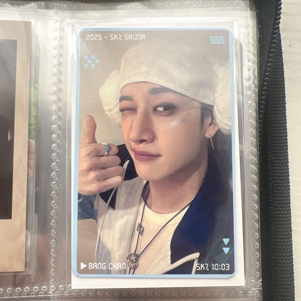 [USED] Stray Kids Bonus Trading Card Bang Chan